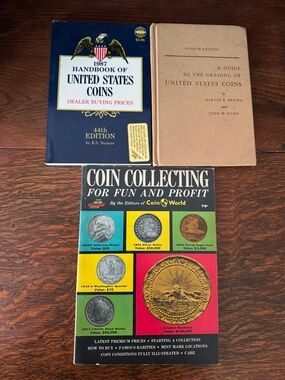Bundle of 3 Coin Collecting Guide Books 1987, 1964 & 1965